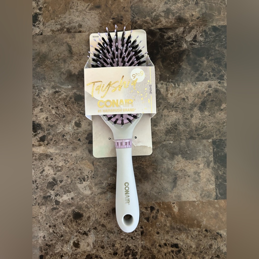 TAYSHIA Conair Hairbrush Multicolor OS Shine 9 to 9 Beauty Haircare Hair New